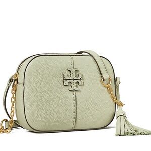 Tory Burch McGraw Camera Bag - Pine Frost - NWT